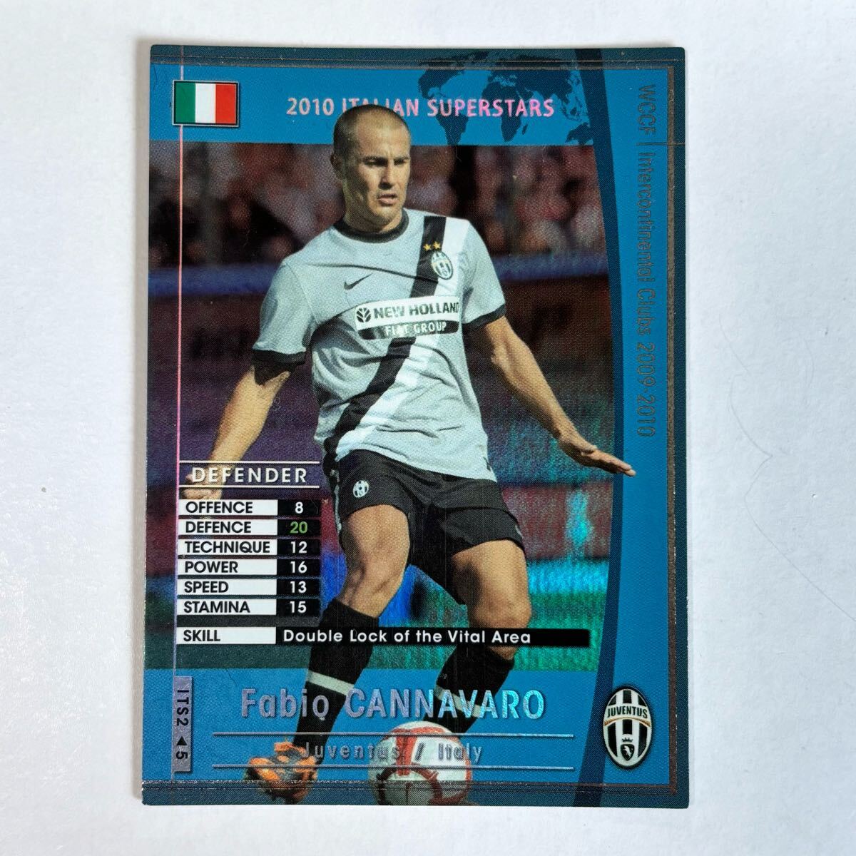2002 PANINI WORLD CUP #80 イタリア代表 パルマ ファビオ