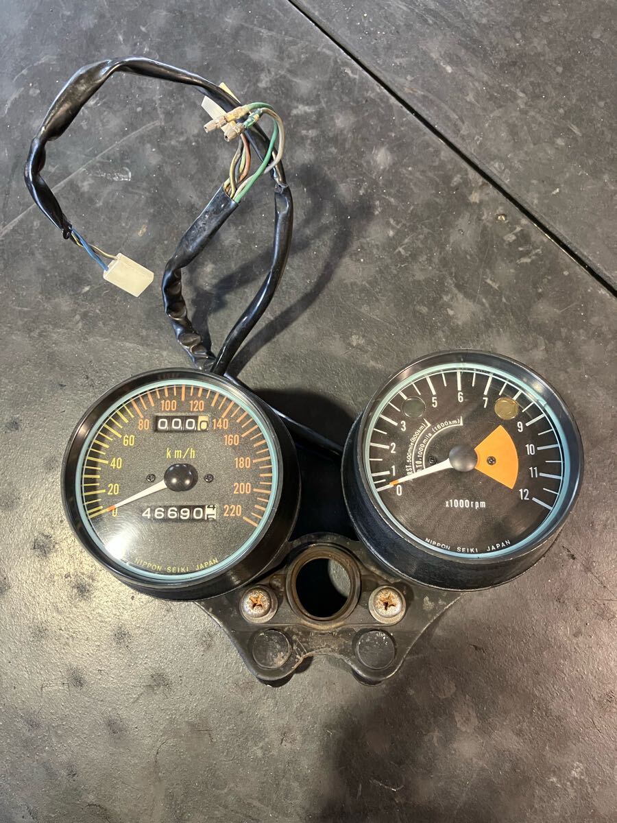 Ks Z750FX メーター 部品取り mcmaniac_zz1413758