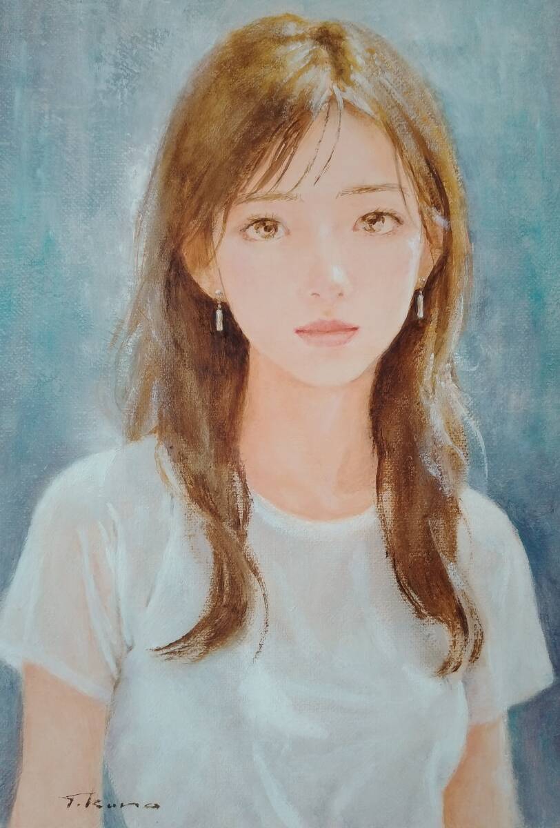 黒川達也　「黄薔薇」 水彩画　真作　宮永岳彦師事　シートの状態　額無し Yahoo!オークション - 黒川達也 真作「コルベイユ」油彩F6 師