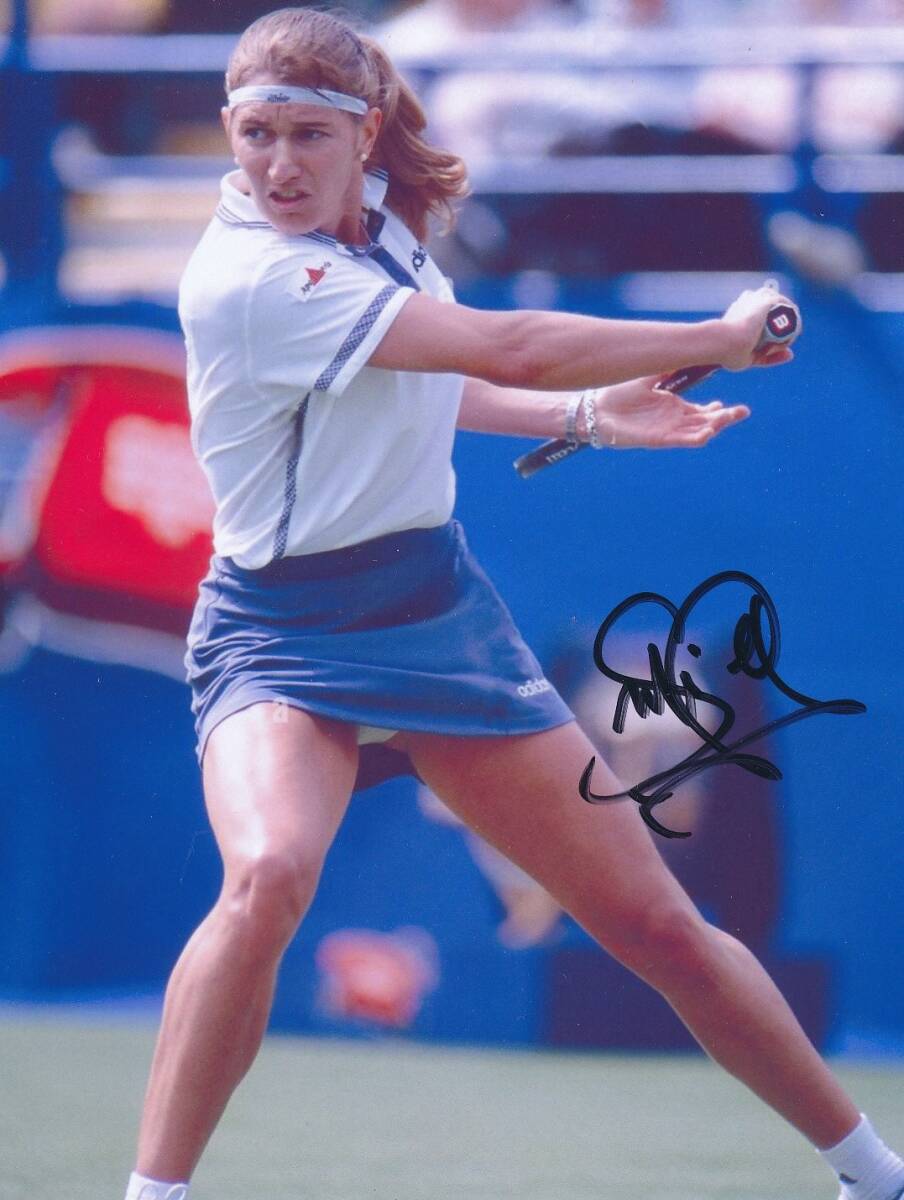 シュテフィ・グラフ Steffi Graf 直筆サイン入り写真 証明書付き