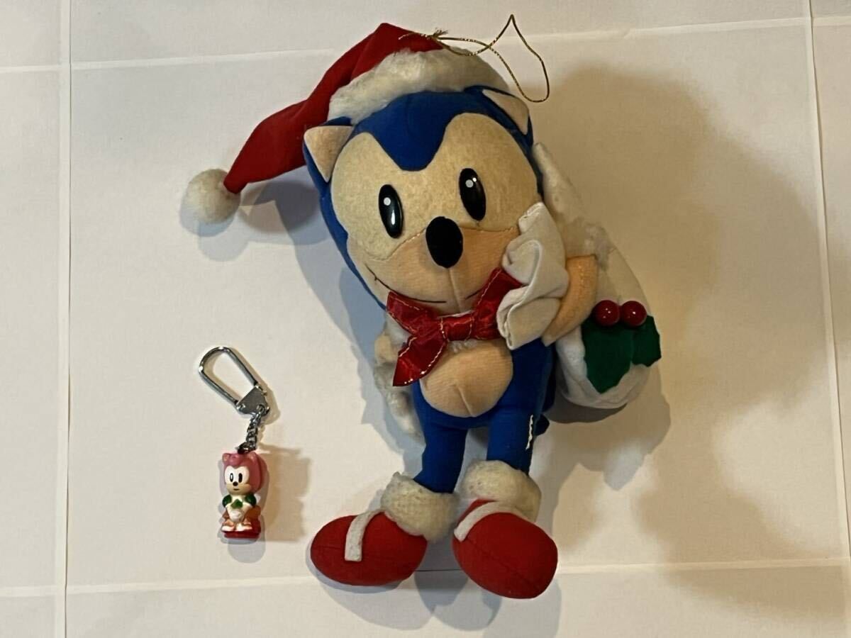 新品】セガ ソニック つままれキーホルダー 3個セット SEGA SONIC