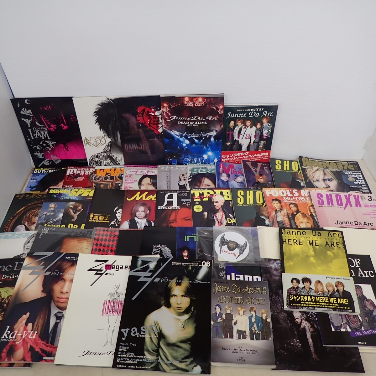 やや傷や汚れあり】Janne Da Arc ジャンヌダルク 雑誌 切り抜き 500P