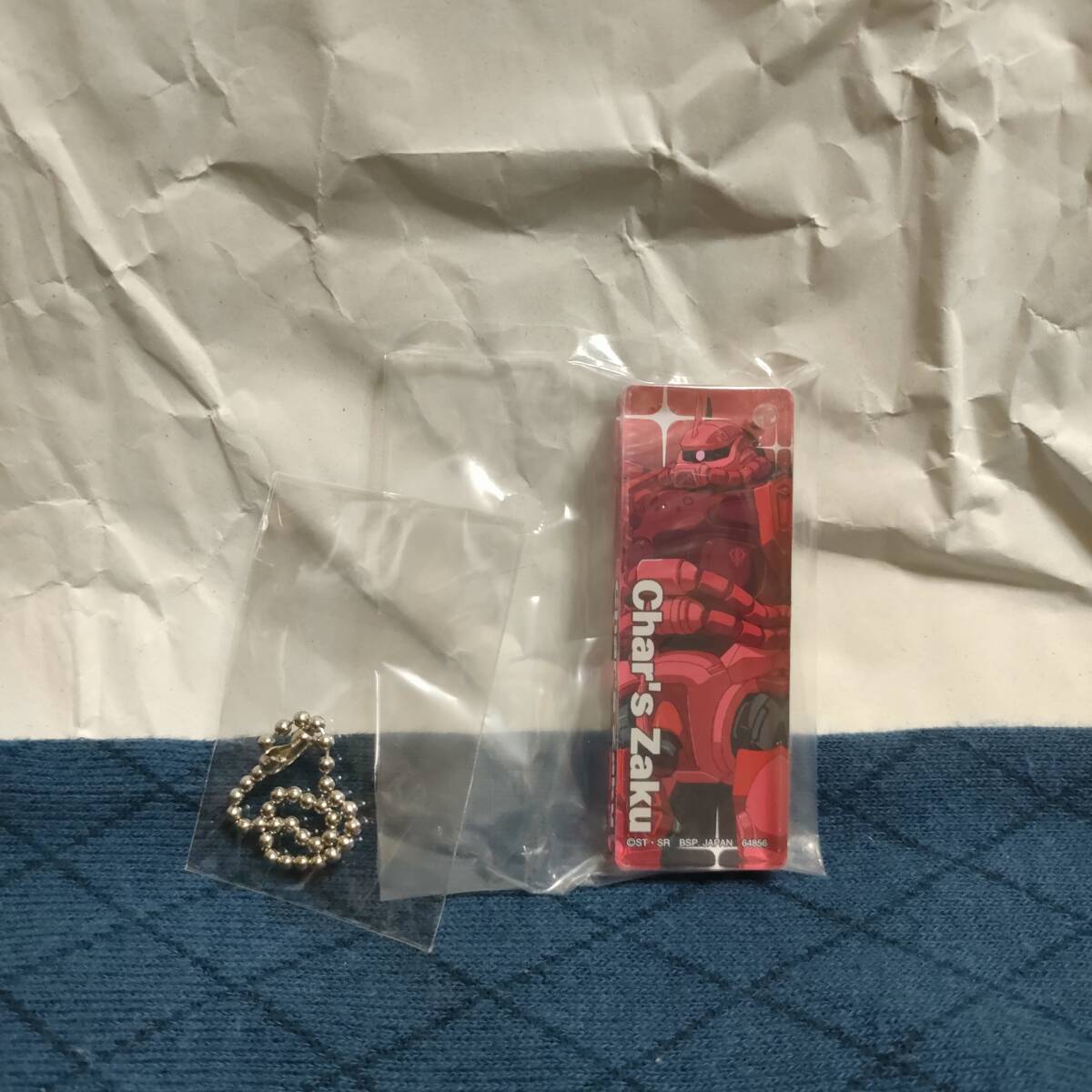 ★一番くじ　機動戦士Gundam GQuuuuuuX ジークアクス vol.2　E賞　アクリルチャーム　シャア専用ザク★　の1番目の画像