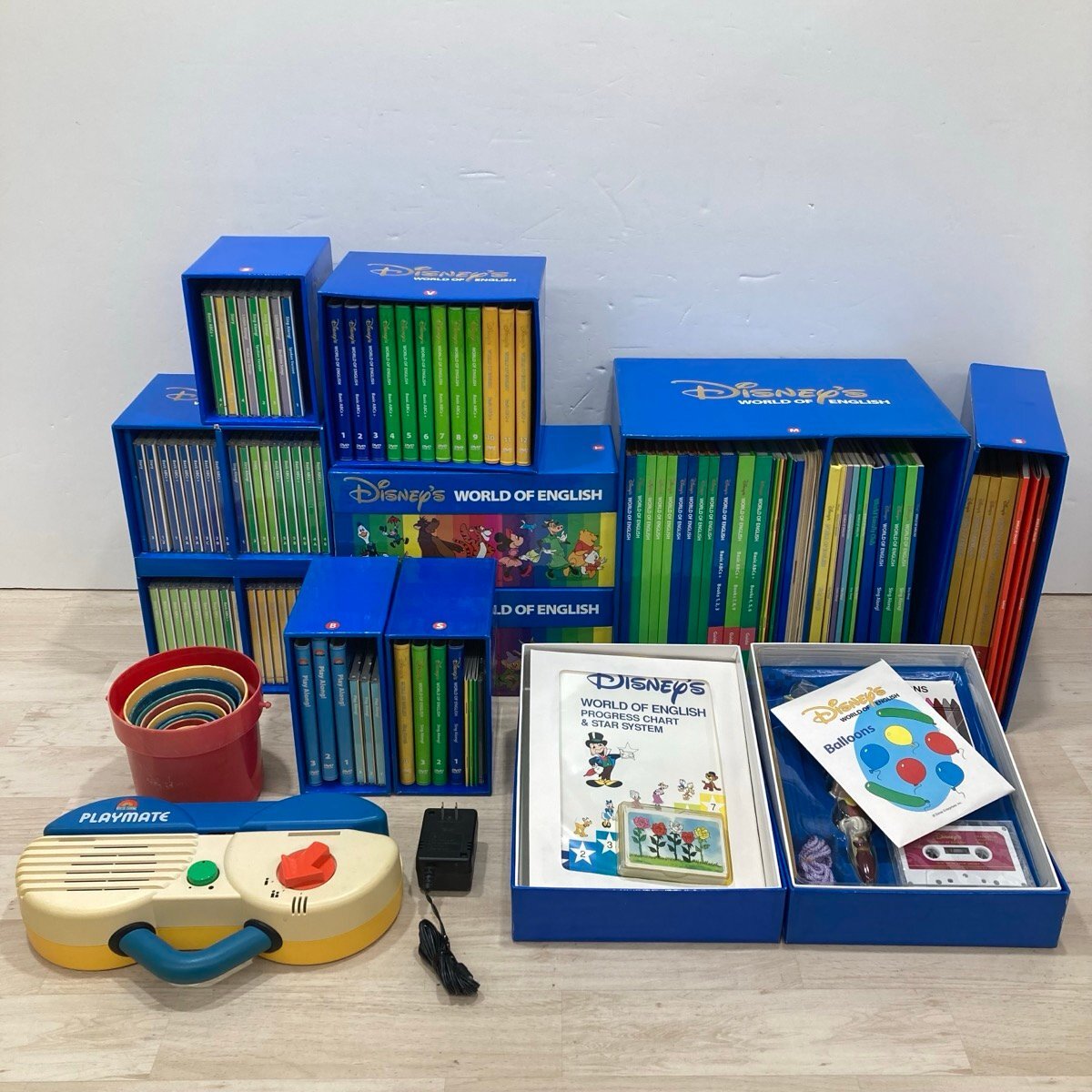 DWE ディズニーワールドイングリッシュ 1990年代 英語 教材 こども英語