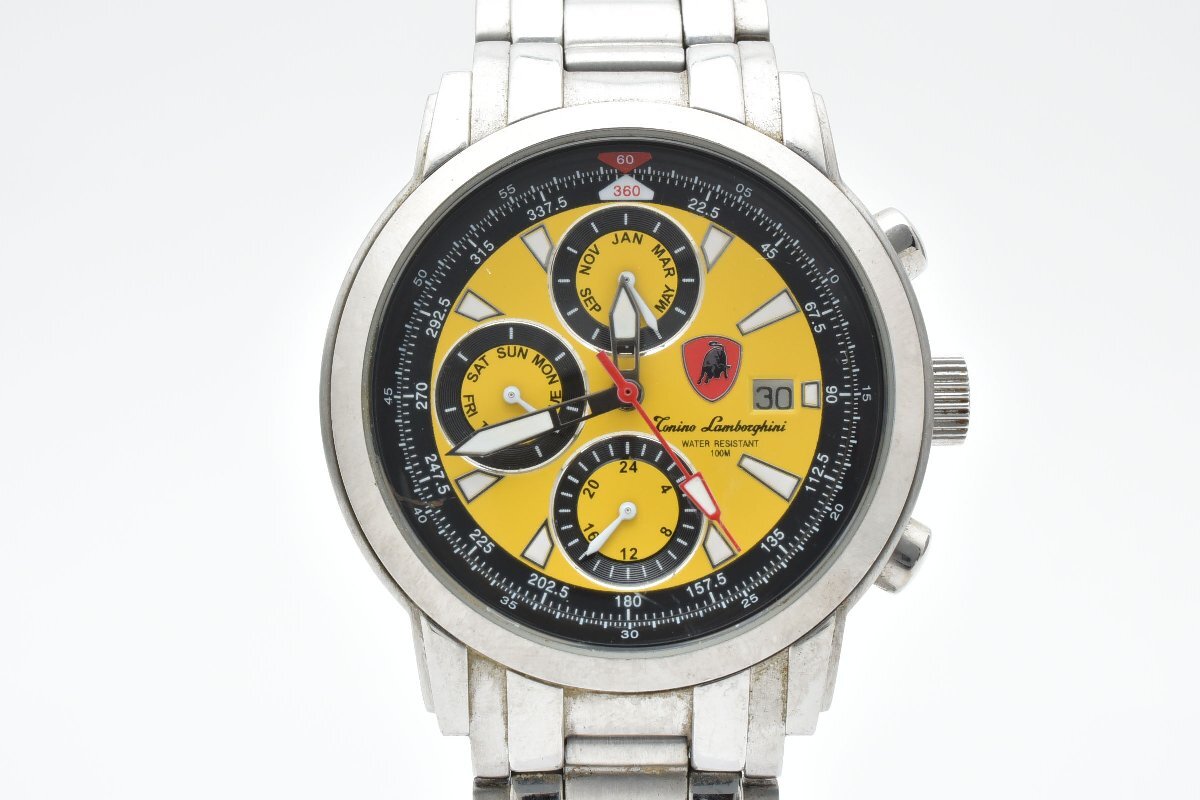 稼動品 Tonino Lamborghini クォーツ腕時計 50m防水 【公式通販】