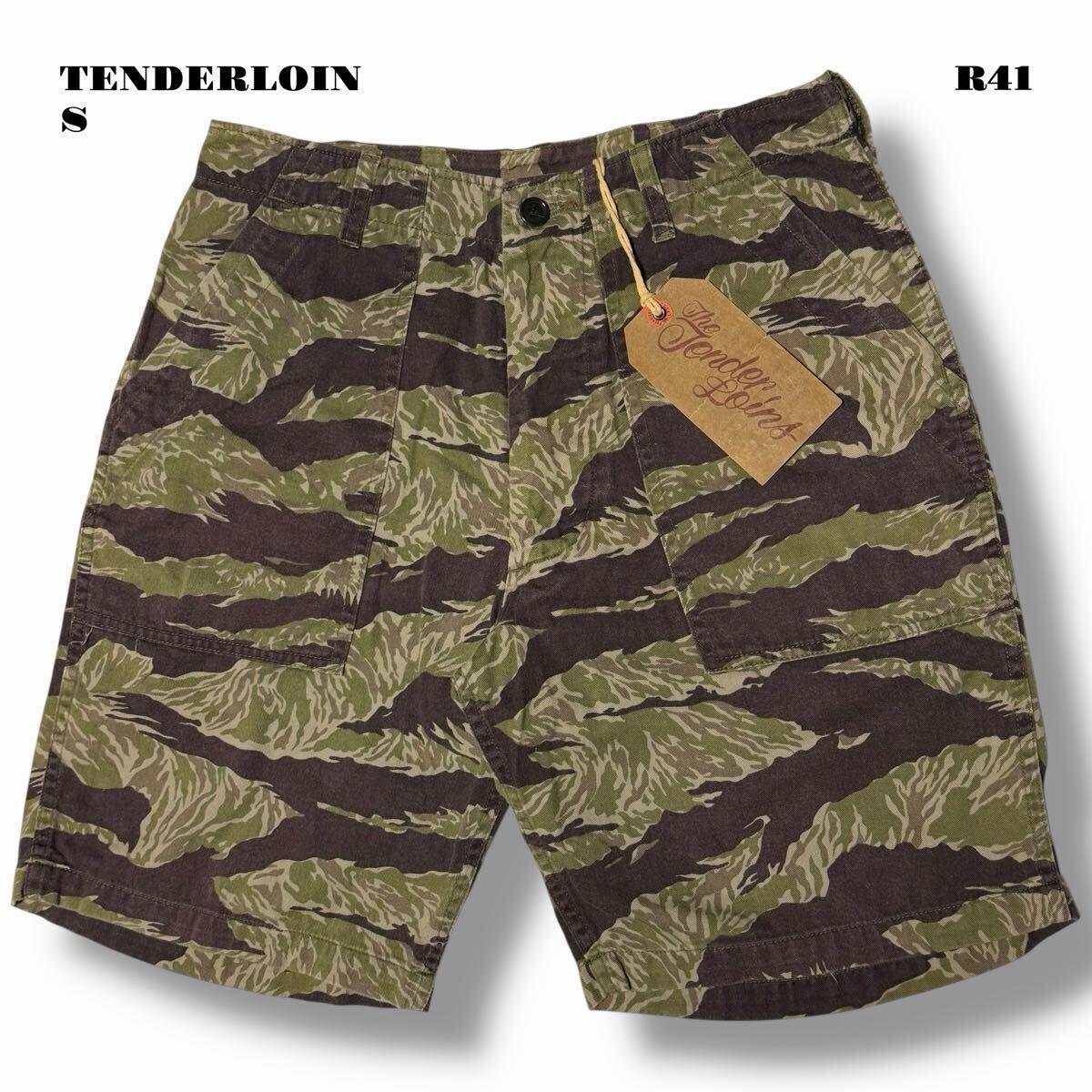 新品】新品 テンダーロイン S.W PNT SHORTS Sサイズ スティールブルー