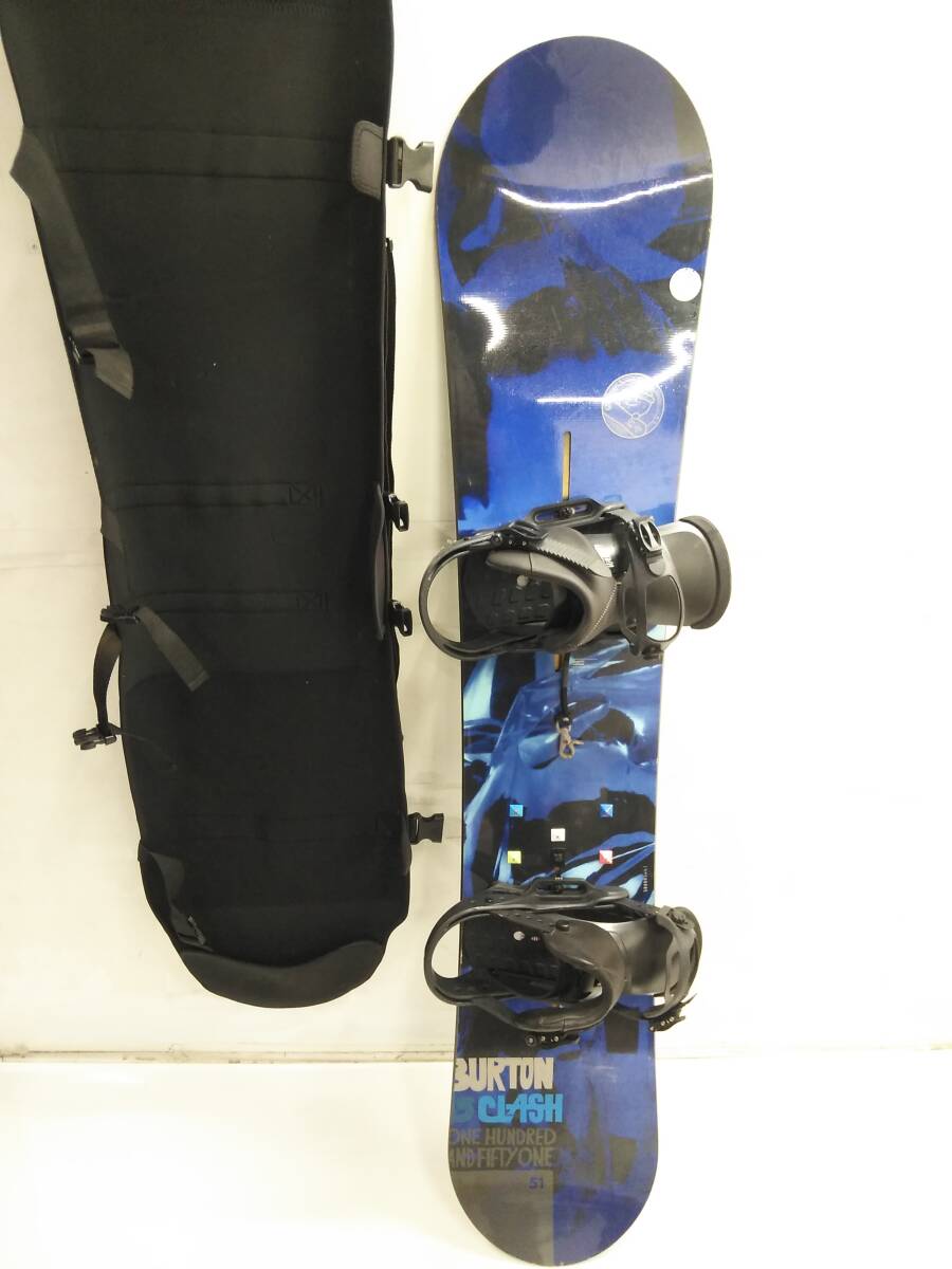 2026年最新burton Burton CLASH 155 スノーボード ソールカバー付き 