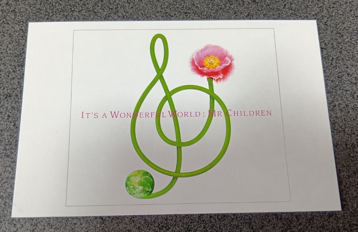 ◇Mr.Children『It's a wonderful world』ミスターチルドレン【イッツ