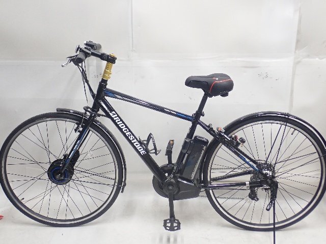 BRIDGESTONE ブリヂストン TB1e TB7B41 電動クロスバイク 電動アシスト自転 ブラック 配送/来店引取可 ¶ 73D95-2の1番目の画像