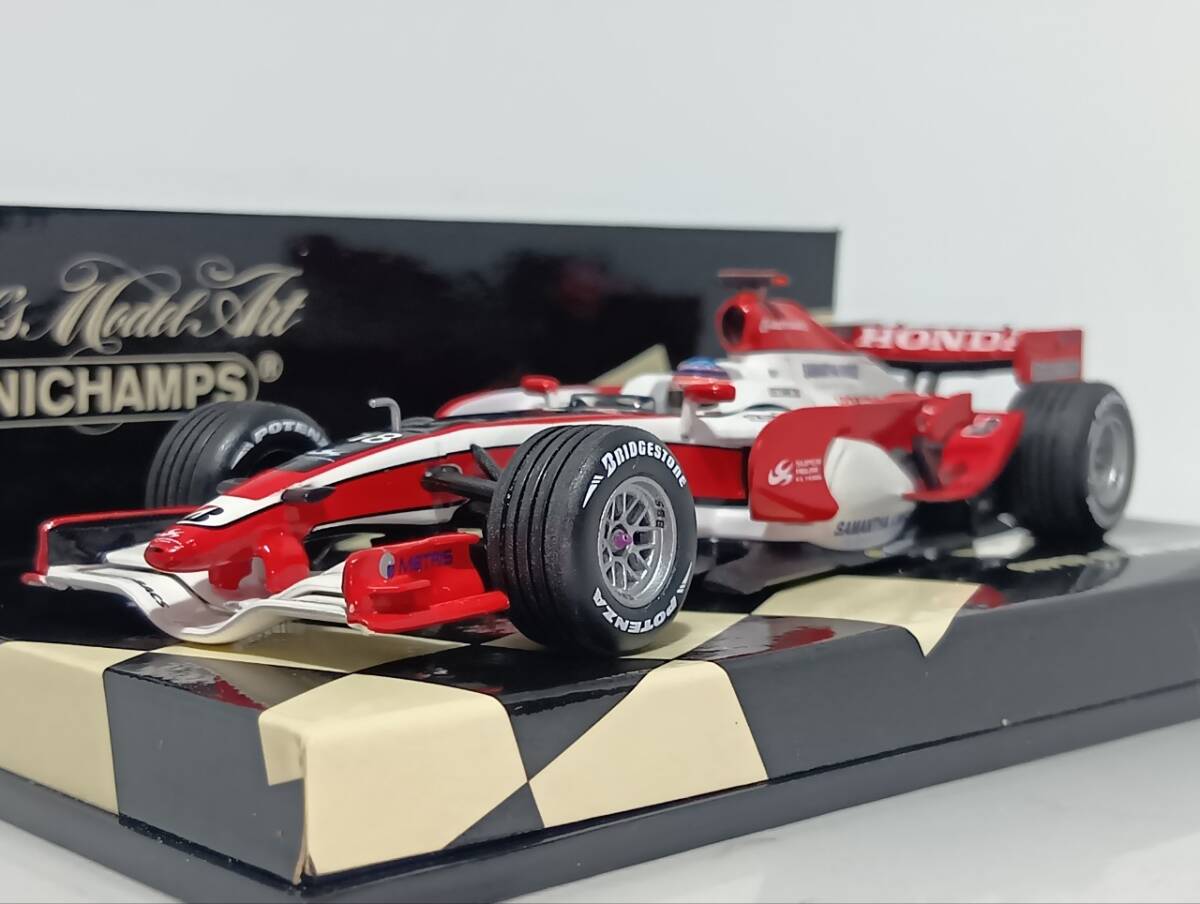 RG別注 スーパーアグリホンダ SA08A 佐藤琢磨 F1最終戦 ミニチャンプス