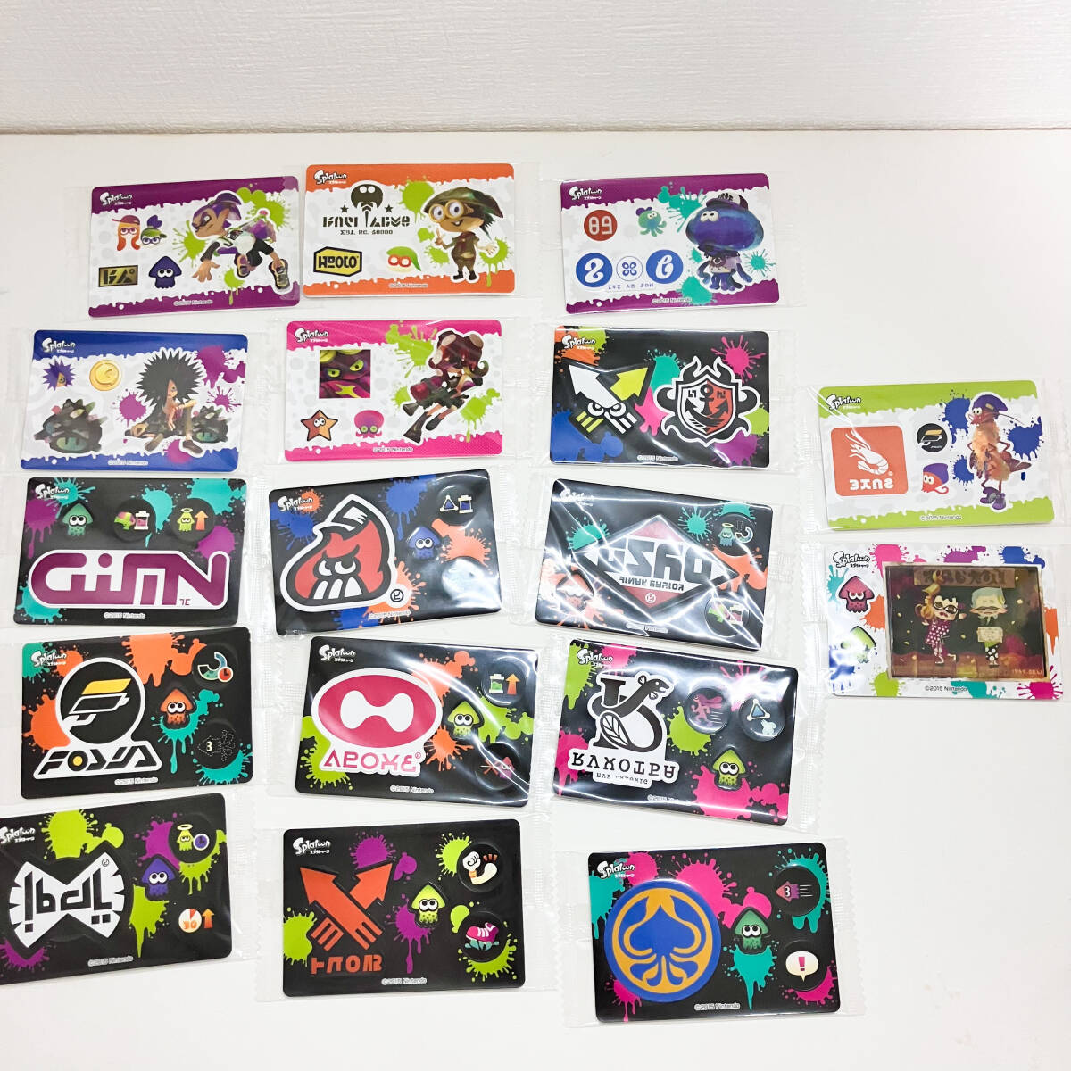 内袋未開封】☆スプラトゥーン2 イカすカードウエハース シークレット