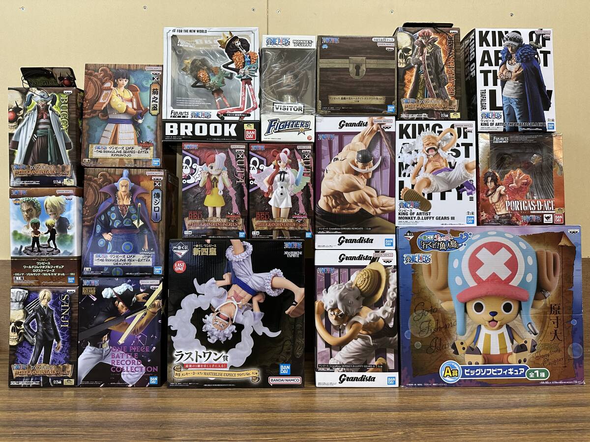 【全体的に状態が悪い】26)) 1円～ ONE PIECE ワンピース プライズ DXF Figuarts zero KING OF ...