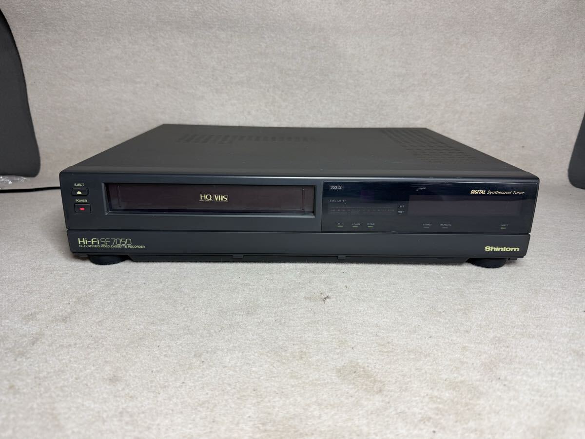 中古】Shintom シントム VHS ダブルビデオデッキ DDV6000 97年製