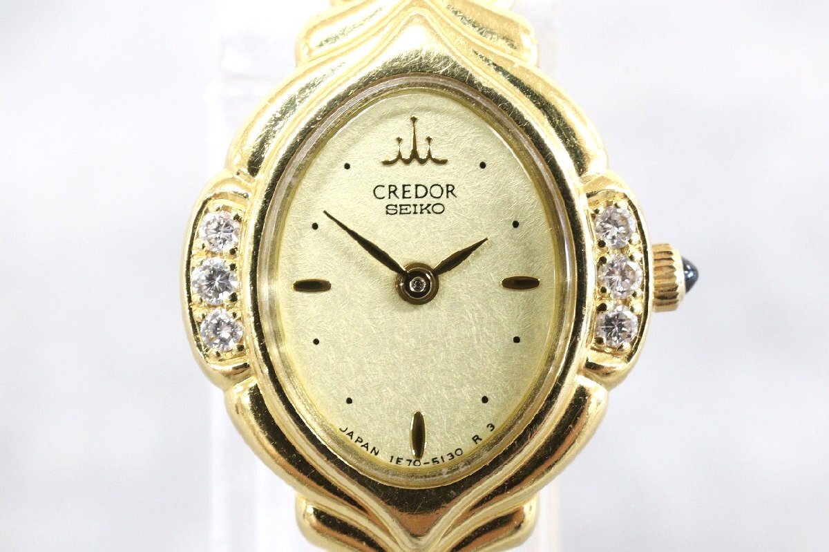 Credor セイコー クレドール 18KT×SS 9571-6010 クレドール 9571-6010