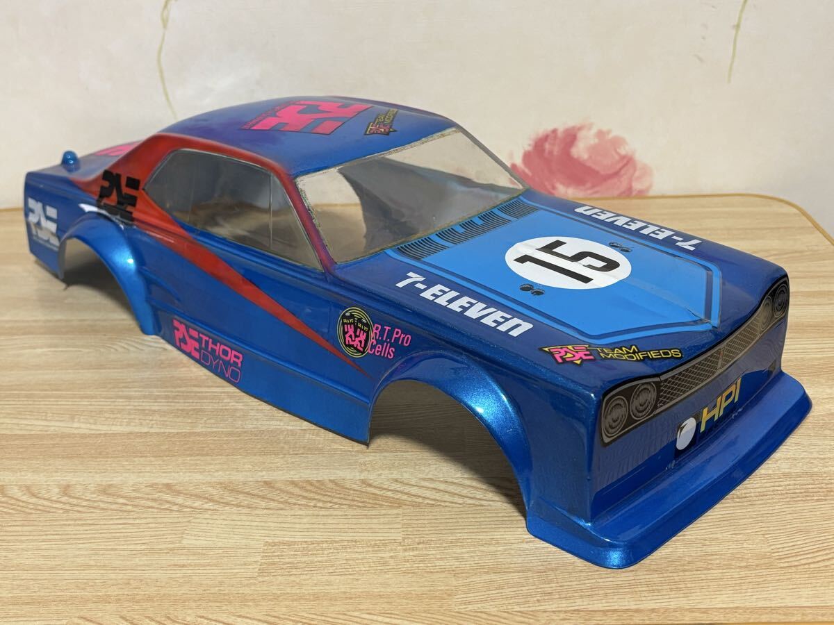 ラジコンボディ タミヤ 1/10 NISSAN GT-R (R32) スカイライン ブラック