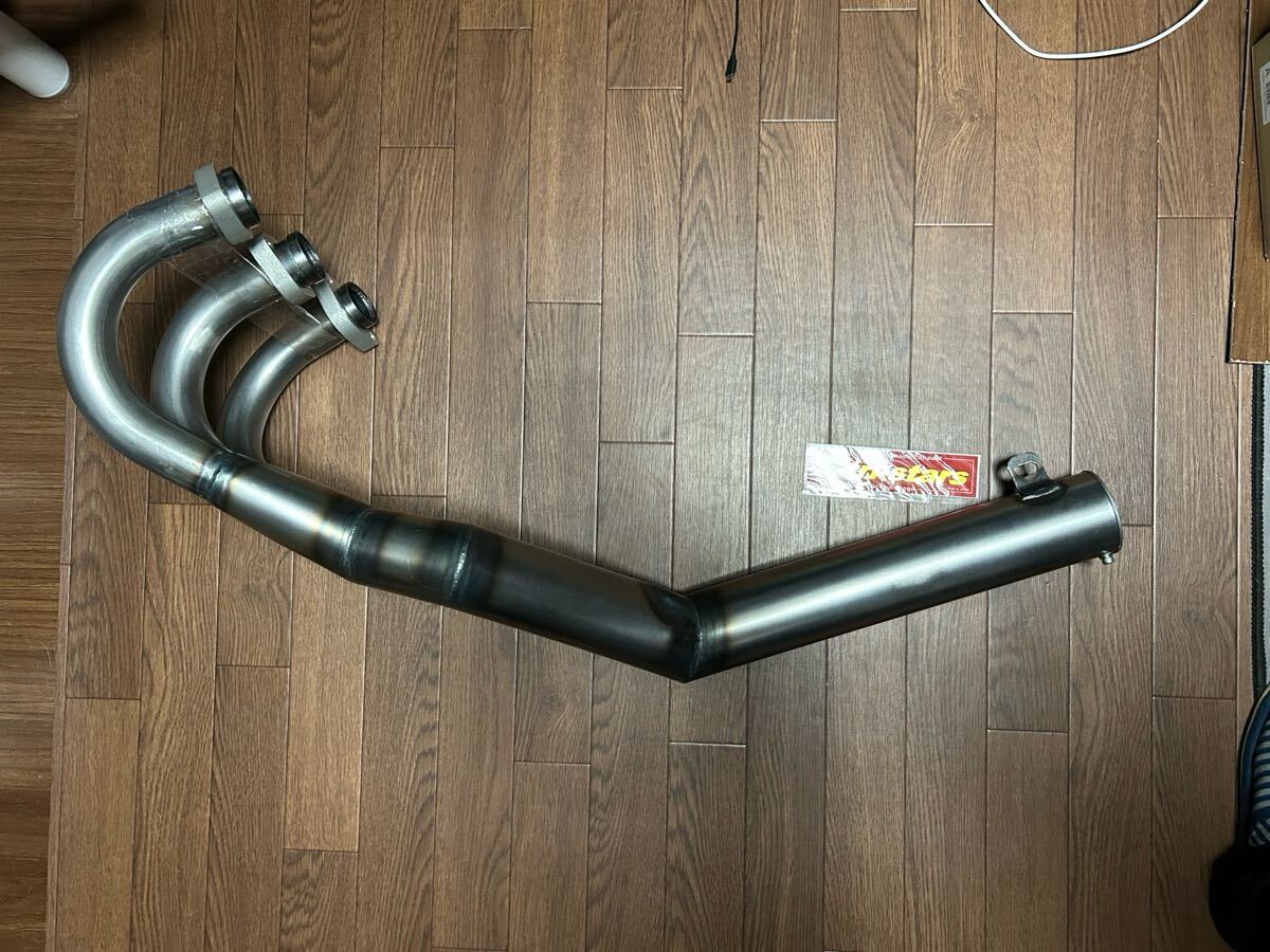 ☆*️様 スガヤショート菅　ss250 KH250 スガヤ　チャンバー 中古】KH250 スガヤ タイプ ショート管 集合チャンバー 検) 350SS