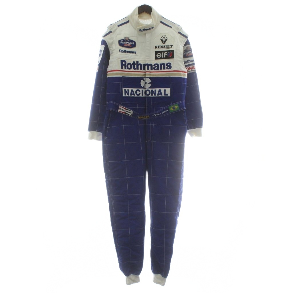 新品】f1 アイルトン セナ ayrton senna 1991 omp レーシングスーツ