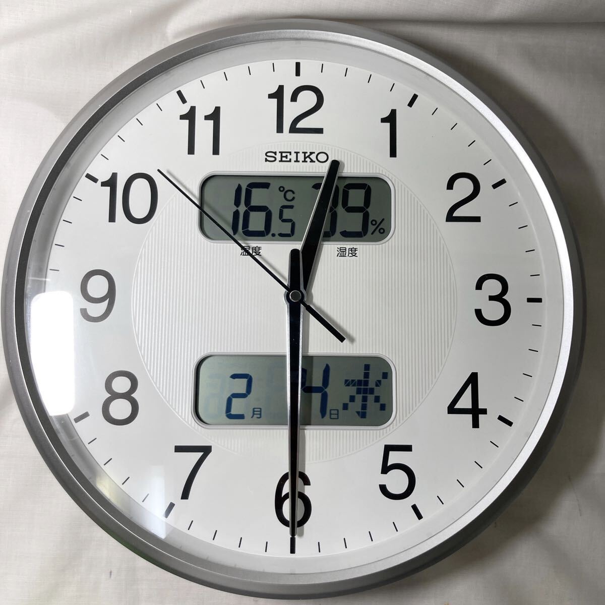 希少品】セイコークロック株式会社 電波掛け時計 AM241GSEIKO／30曲の