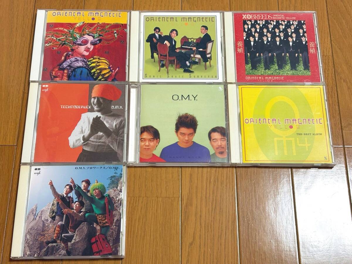 O.M.Y. CD 4枚セット ケースなし オリエンタルマグネティックイエロー O.M.Y. CD 4枚セット ケースなし オリエンタルマグネティックイエロー