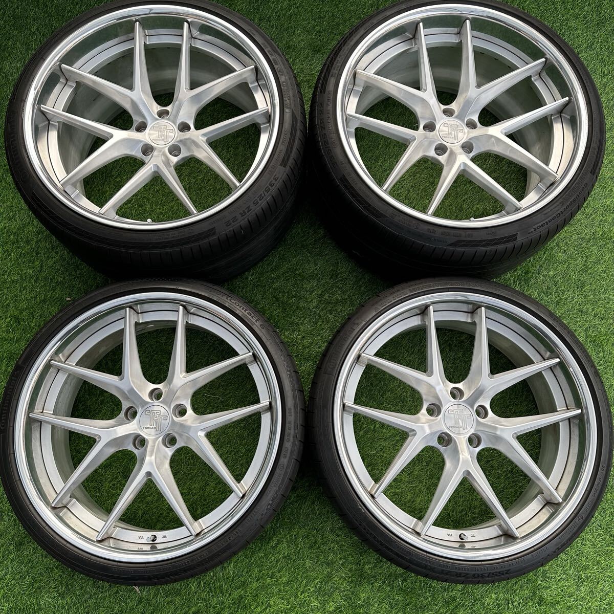 VOSSEN CVT 22インチ 9J +32 10.5J +42 5穴 PCD112 ピレリ 245/30ZR22