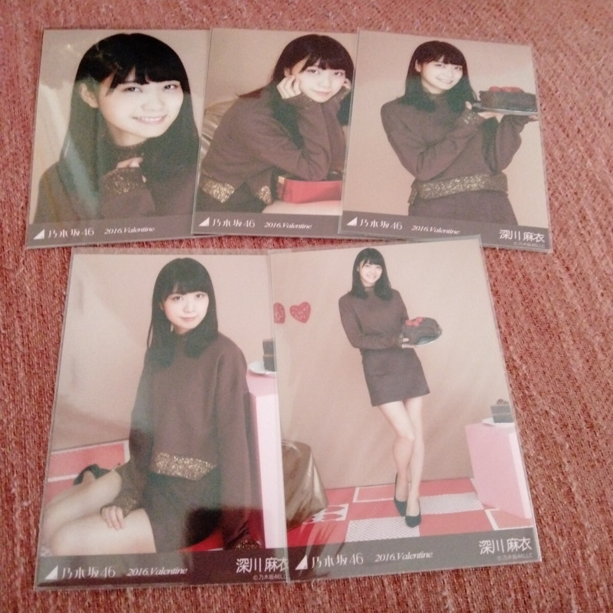 乃木坂46 深川麻衣 2014.Valentine バレンタイン チョコボ 生写真