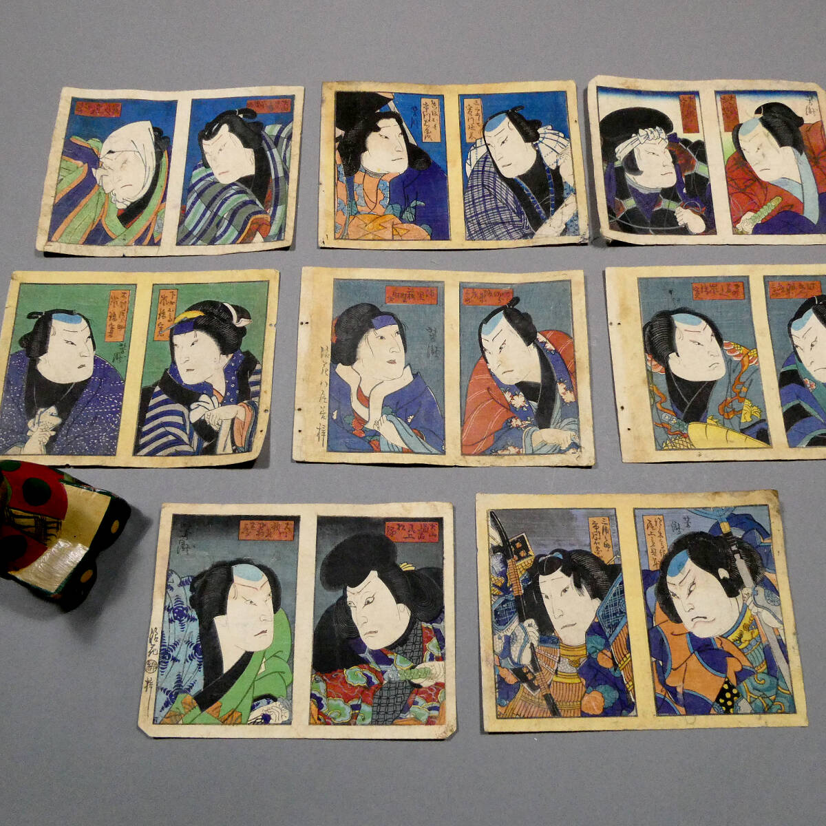 五粽亭広貞/夏祭大孝/広国/上方浮世絵/上方絵/大阪の浮世絵/三枚続/中