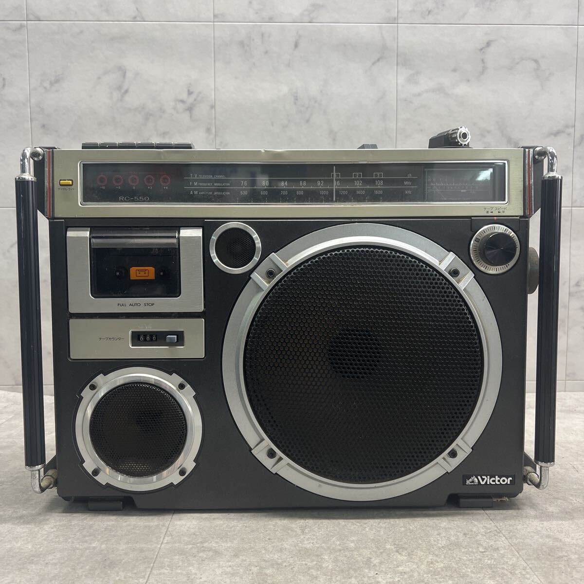 希少 動作品 ビクター Victor ダブルカセット CDラジカセ RC-B1 中古】VICTOR製CDダブルラジカセ RC－B1の落札情報詳細 - Yahoo