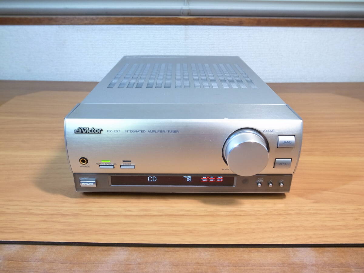 ☆Victor ビクターJVC CD/MDコンポ CA-UXQ10-S (UX-Q10の本体部分) CD&