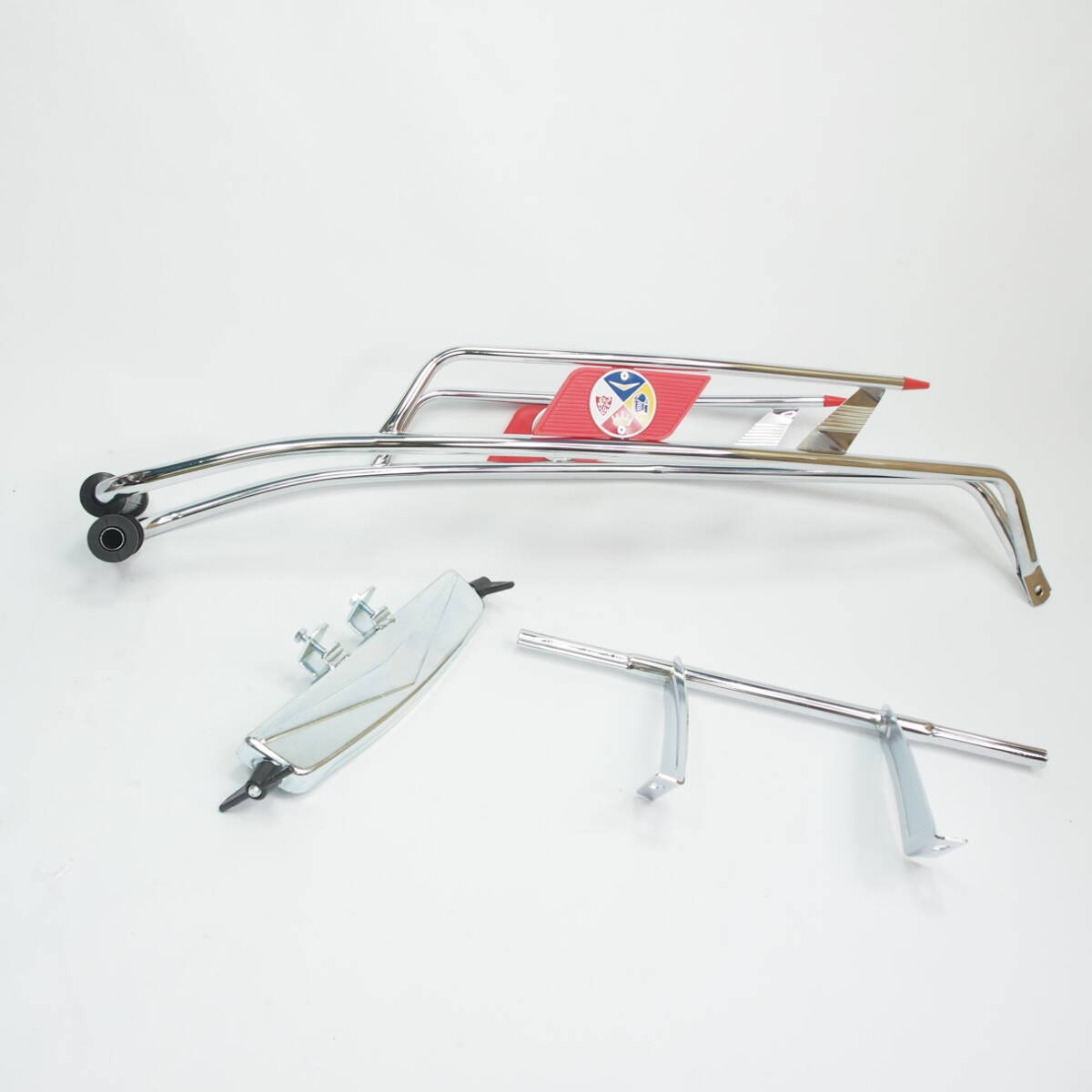 新品】VESPAベスパ ビンテージ スモール系 AMS cuppini サイドバンパー 
