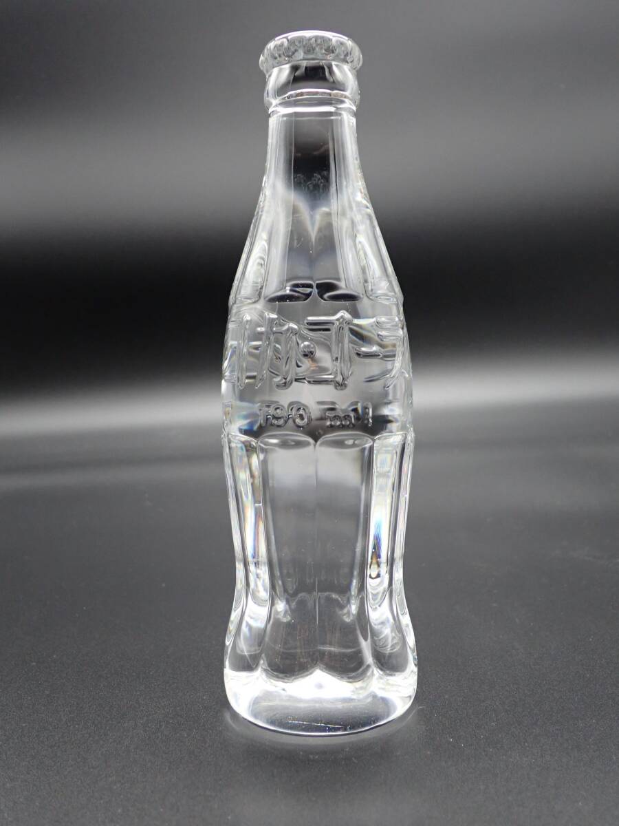 中古】激レア コカ・コーラ 水晶 クリスタルボトル 限定品 ☆動画あり