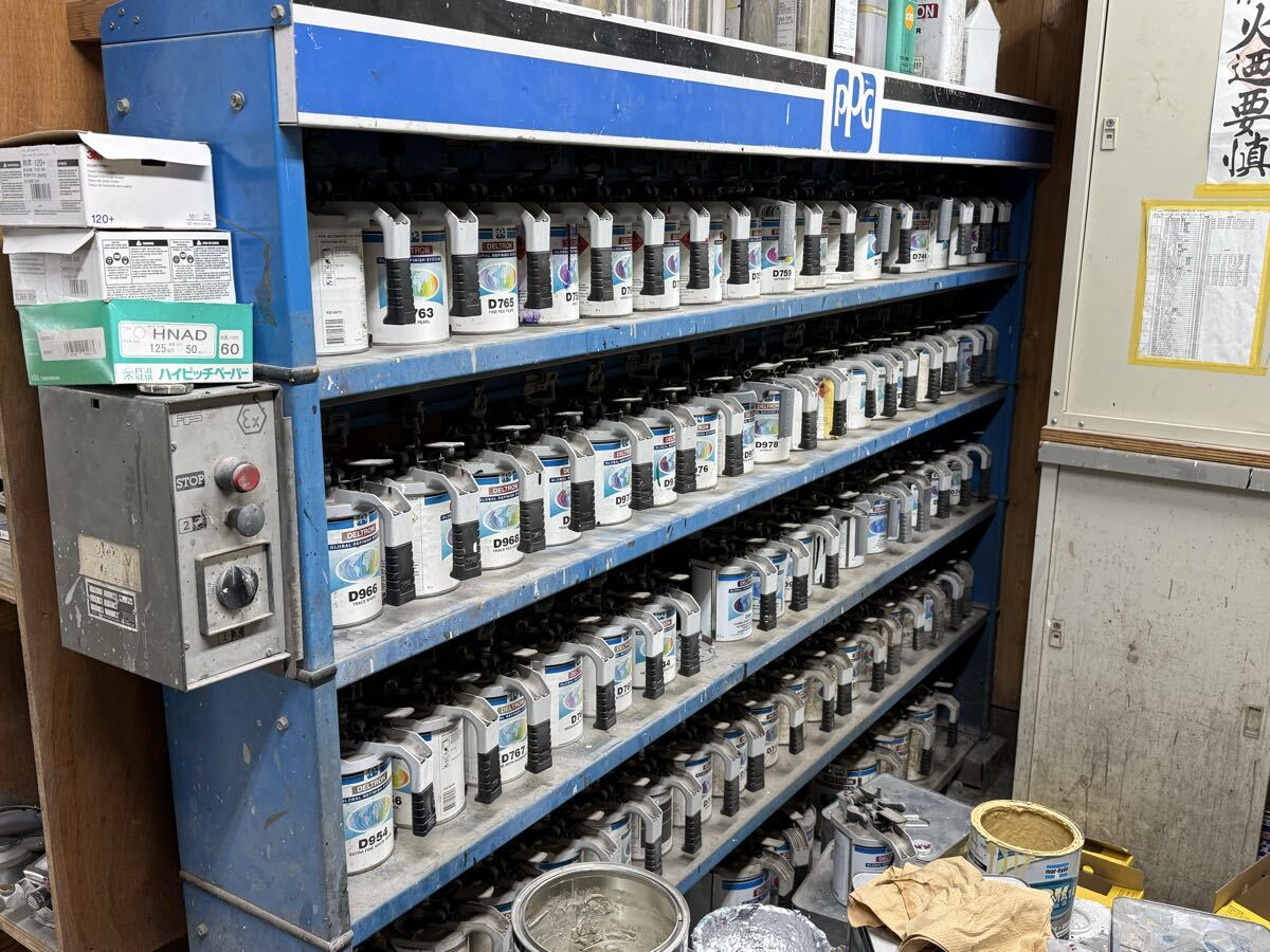 中古】Fillon Pichon ミキシングマシーン+REAL 塗料 引き取り限定の 