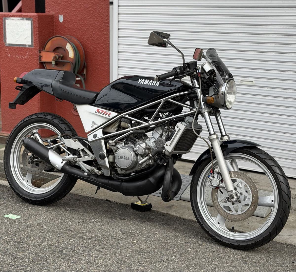 YAMAHA DT125R 3FW ヤマハ 125cc ホワイト 純正 エンジン始動 実動車