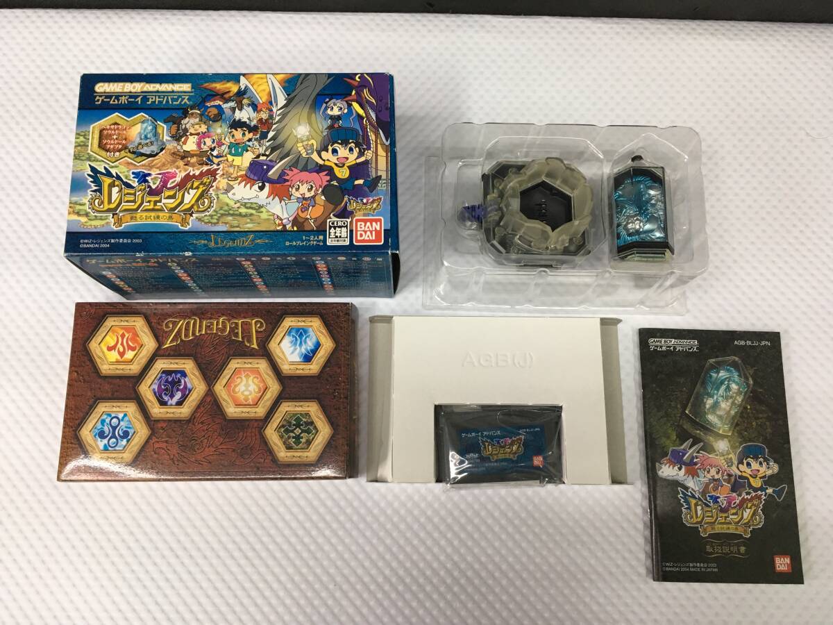 MX5◇GBA バンダイ レジェンズ 甦る竜王伝説 ソウルドール×7+GBA専用