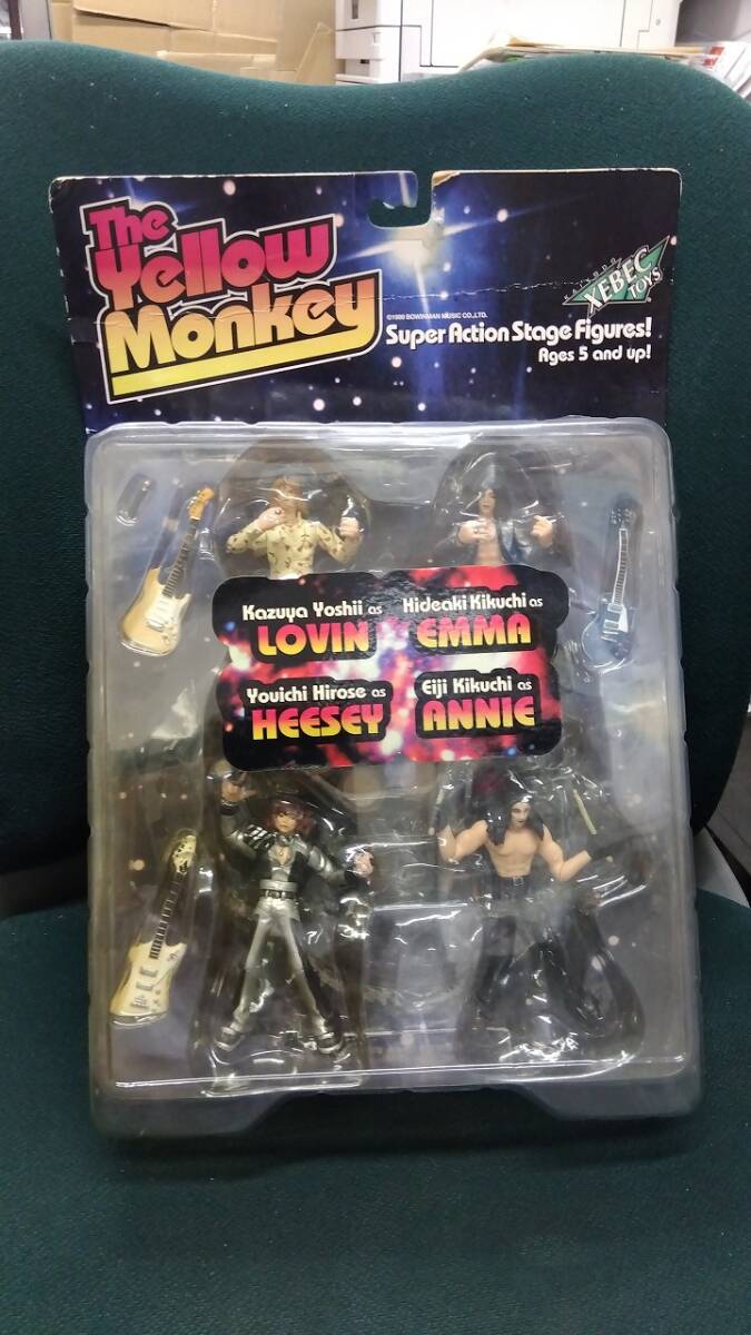同梱可】KAIYODO/海洋堂 THE YELLOW MONKEY スーパーアクション