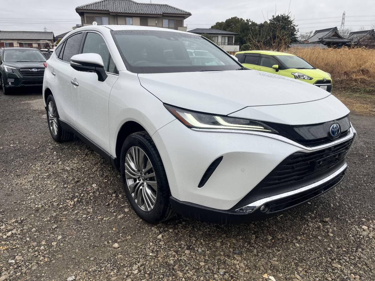 中古】☆グレード限定☆ハリアーハイブリッド アルカンターラ 車検証 