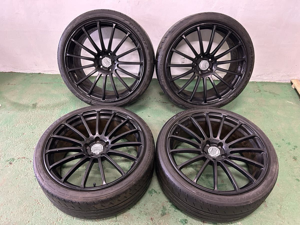 中古】ヨコハマ鍛造ホイール AVS MODEL F50 20インチ