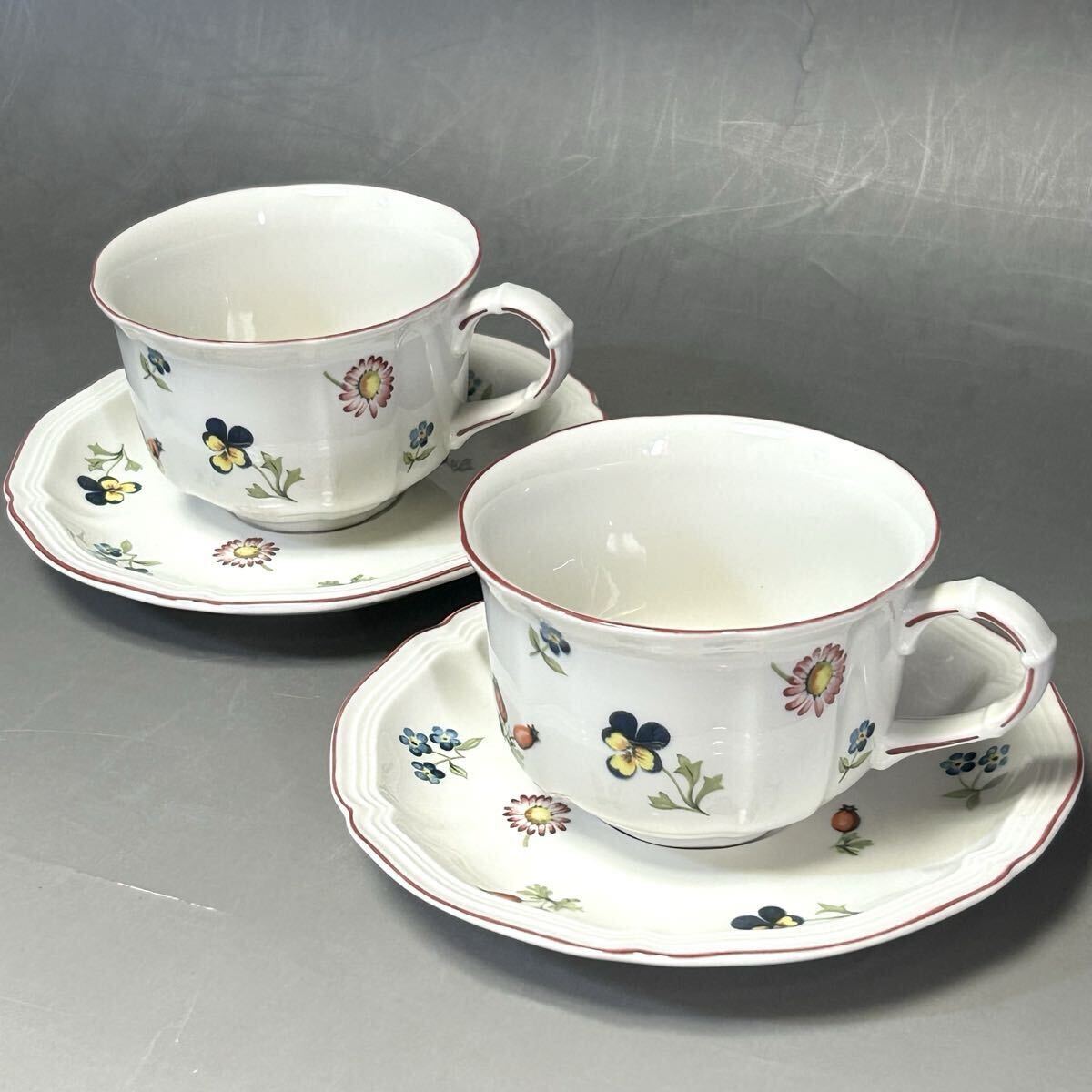 美品 希少 プチフルール villeroy boch ビレロイボッホ 廃番商品