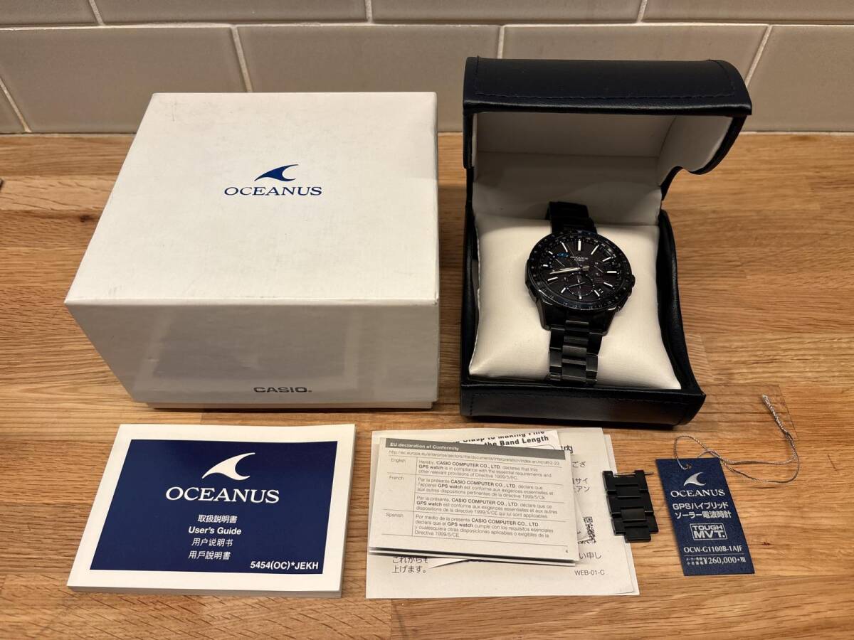 中古】カシオ オシアナス マンタ メンズ腕時計 CASIO OCEANUS OCW
