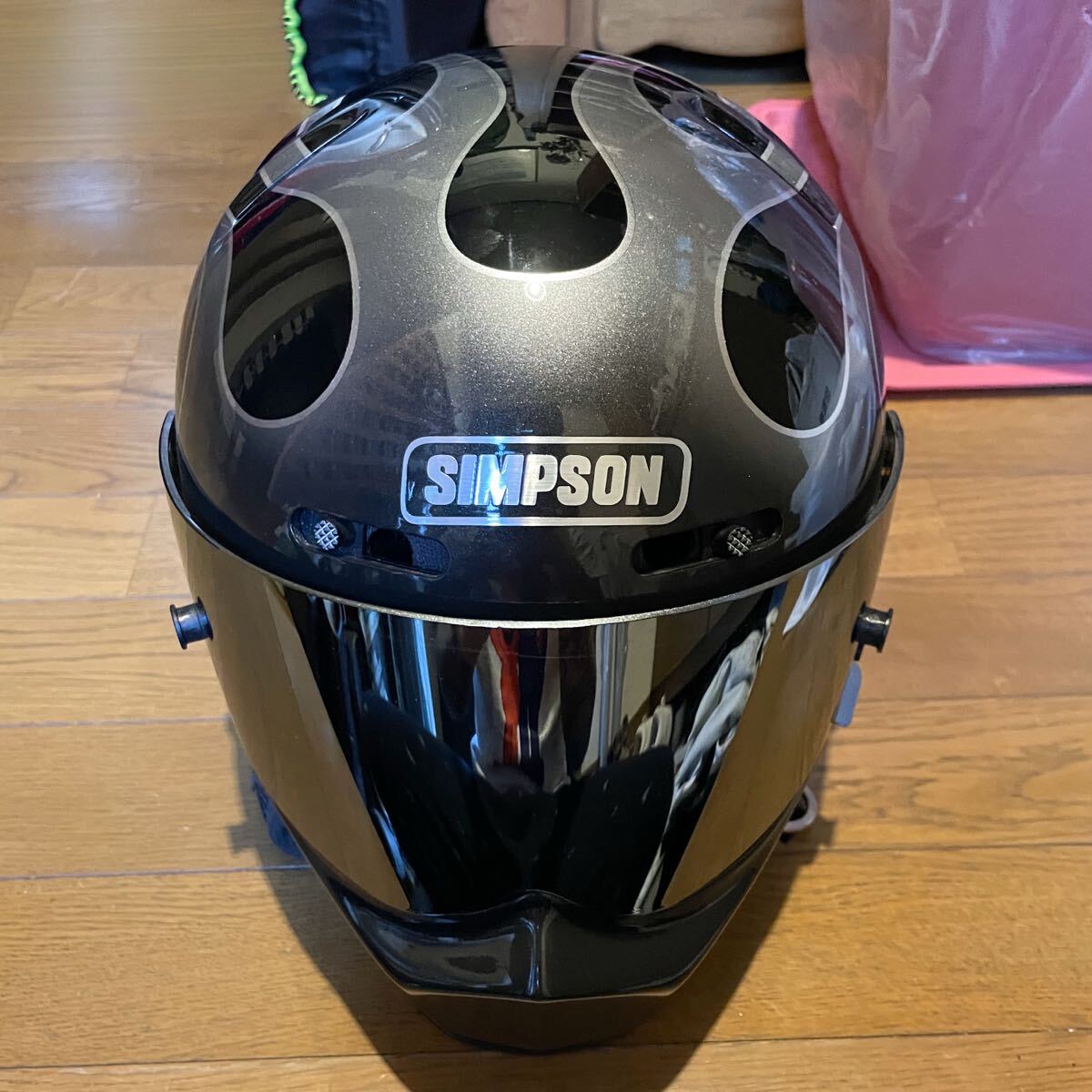 TT&COフルフェイスヘルメットトンプソンシンプソンオーシャンビートルビンテージ tt&co トンプソン ヘルメット フルフェイスヘルメット エイジング