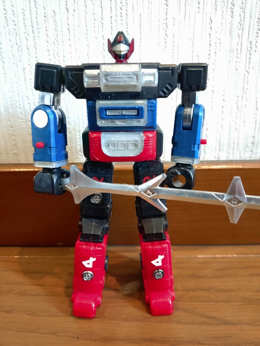 レア 新品 ポピー 光速電神アルベガス プラデラ 当時物 ソフビ 超合金