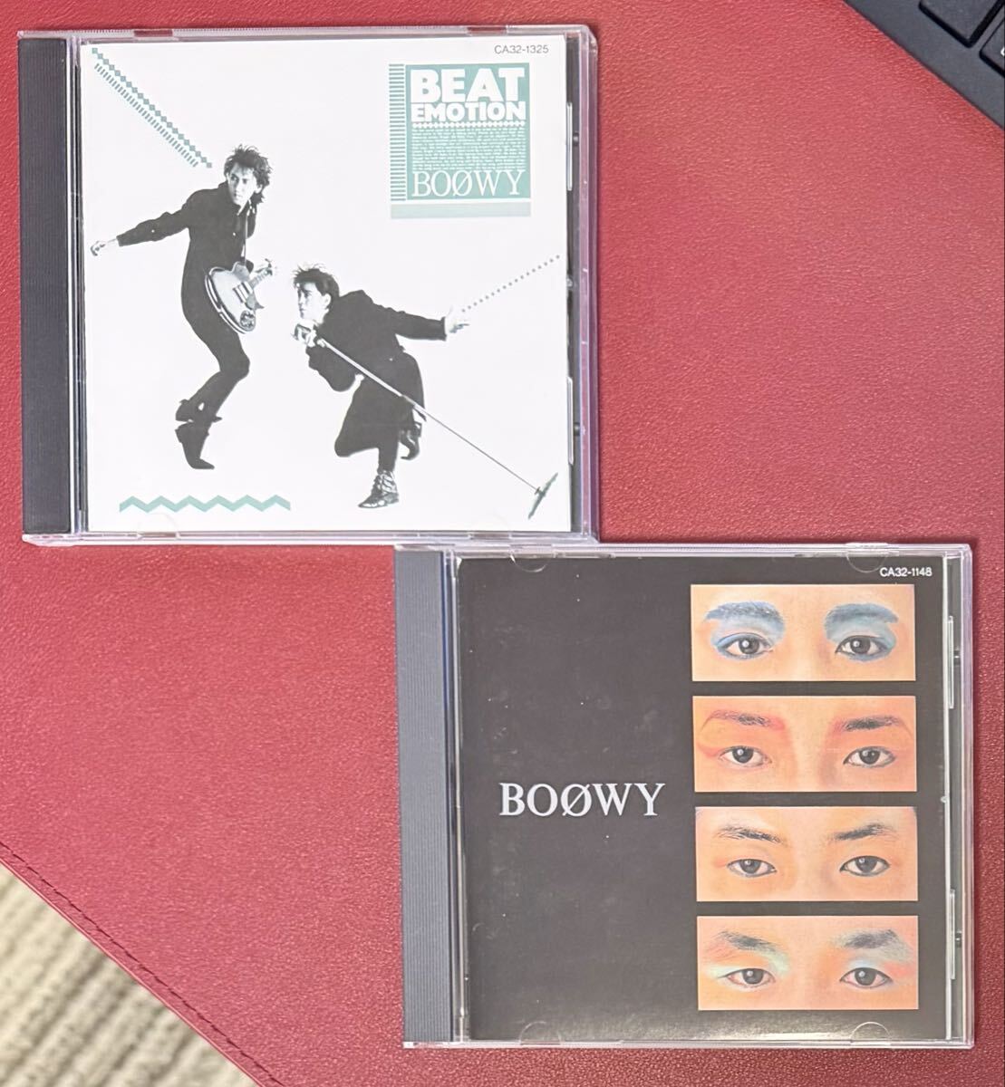 中古】稀少レア! BOOWY ボウイ○東芝EMI 直筆サイン色紙○高橋まこと