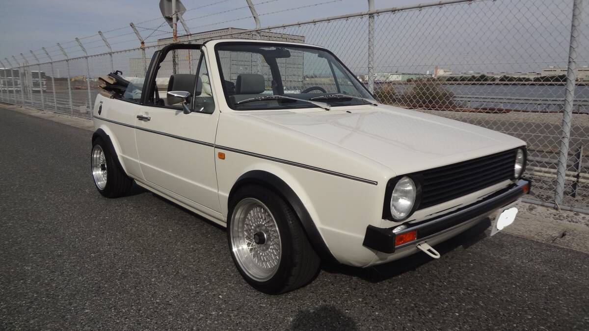 【走行距離 64000 km】ゴルフ1 カブリオ 前期仕様！ 64000km！ 車検満タン！電動 オープン！カブリオレの落札情報詳細 ...