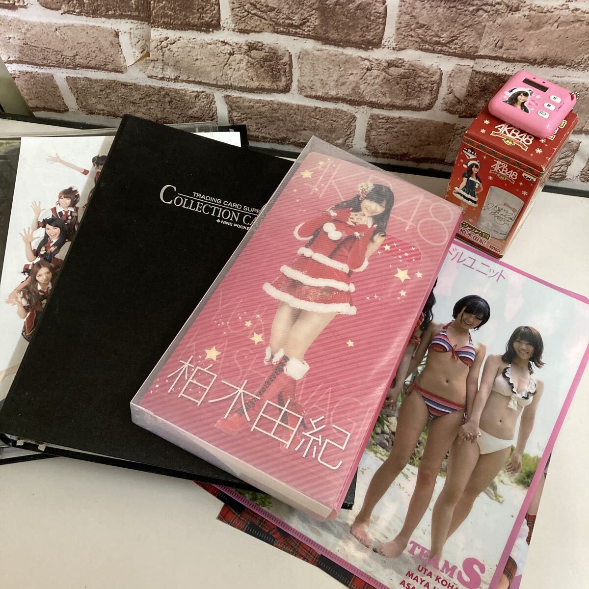 ☆大島優子 直筆サイン入 トレーディングカード 3枚 / チェキ 2枚