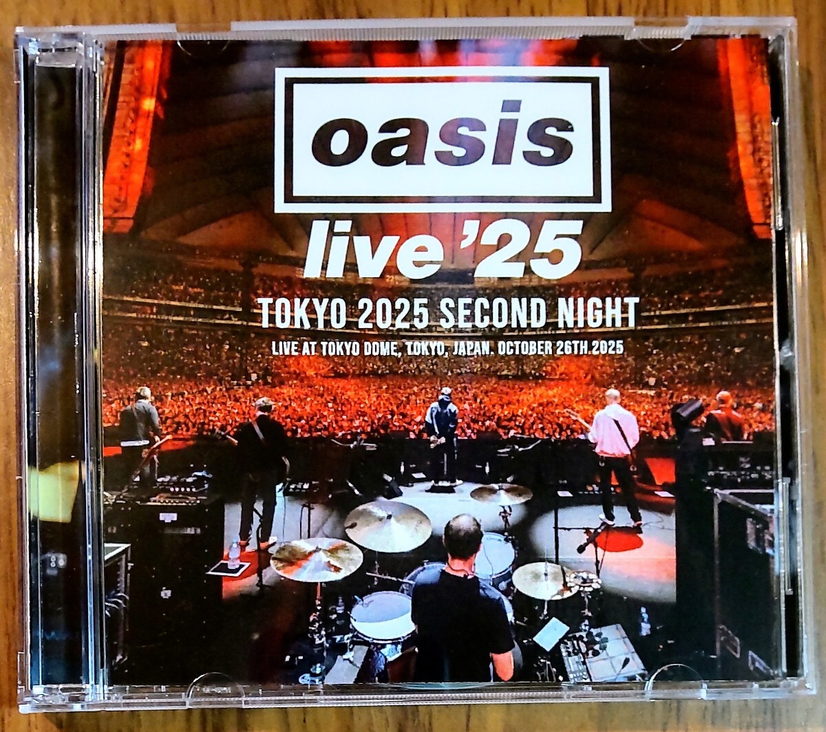 オアシス OASIS リアム・ゲム・アンディ3名 直筆サインCD 【公式通販】