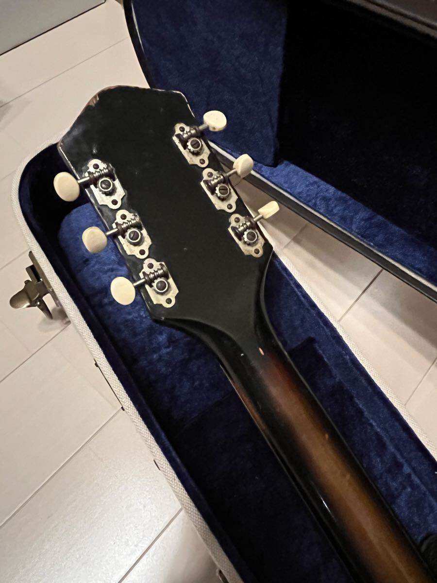 D046 KISS 破壊ギターネック SILVERTONE ポールスタンレー キッスの