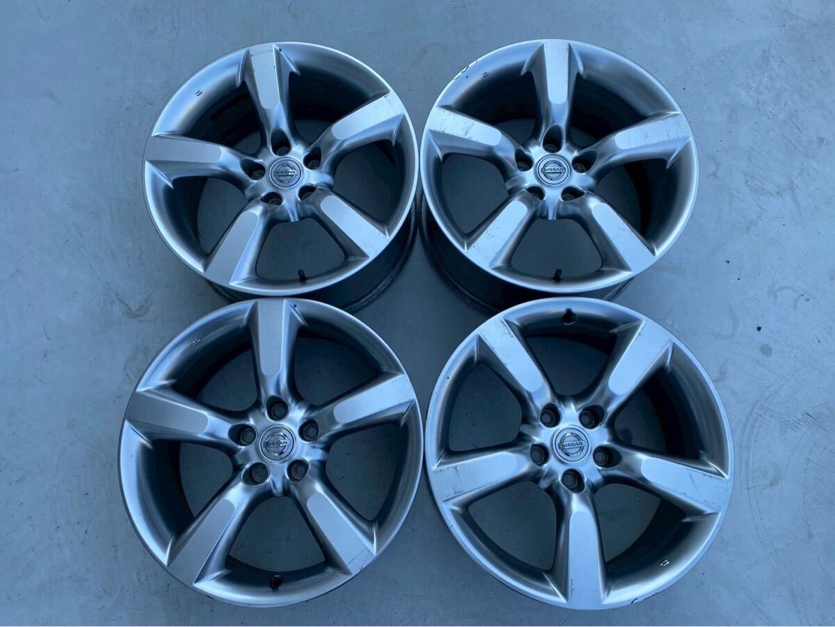 ニッサン純正ホイールナット20個(M12×1.25)○日産V36クーペ純正アルミ 