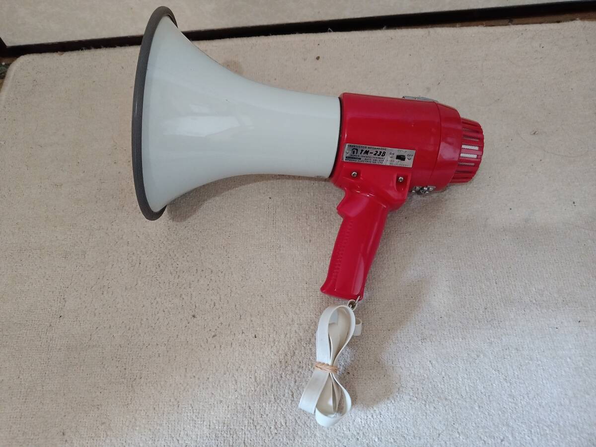 TOA トランジスタメガホン 拡声器 ER-66F 中古動作品 送料無料の落札
