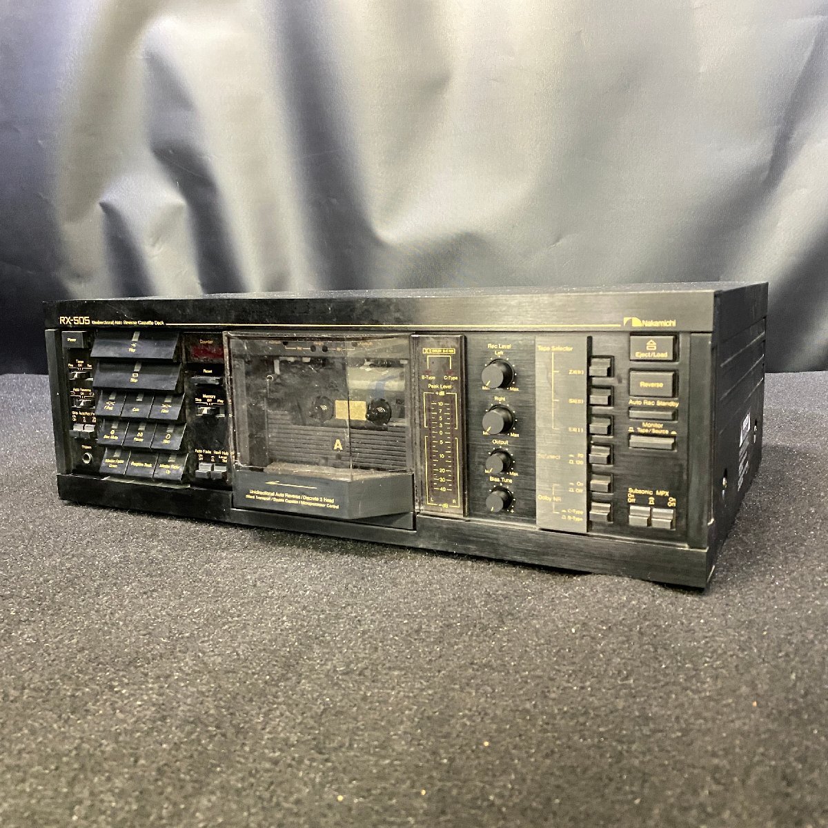 傷や汚れあり】□Nakamichi 600 カセットデッキ 取扱説明書・カバー