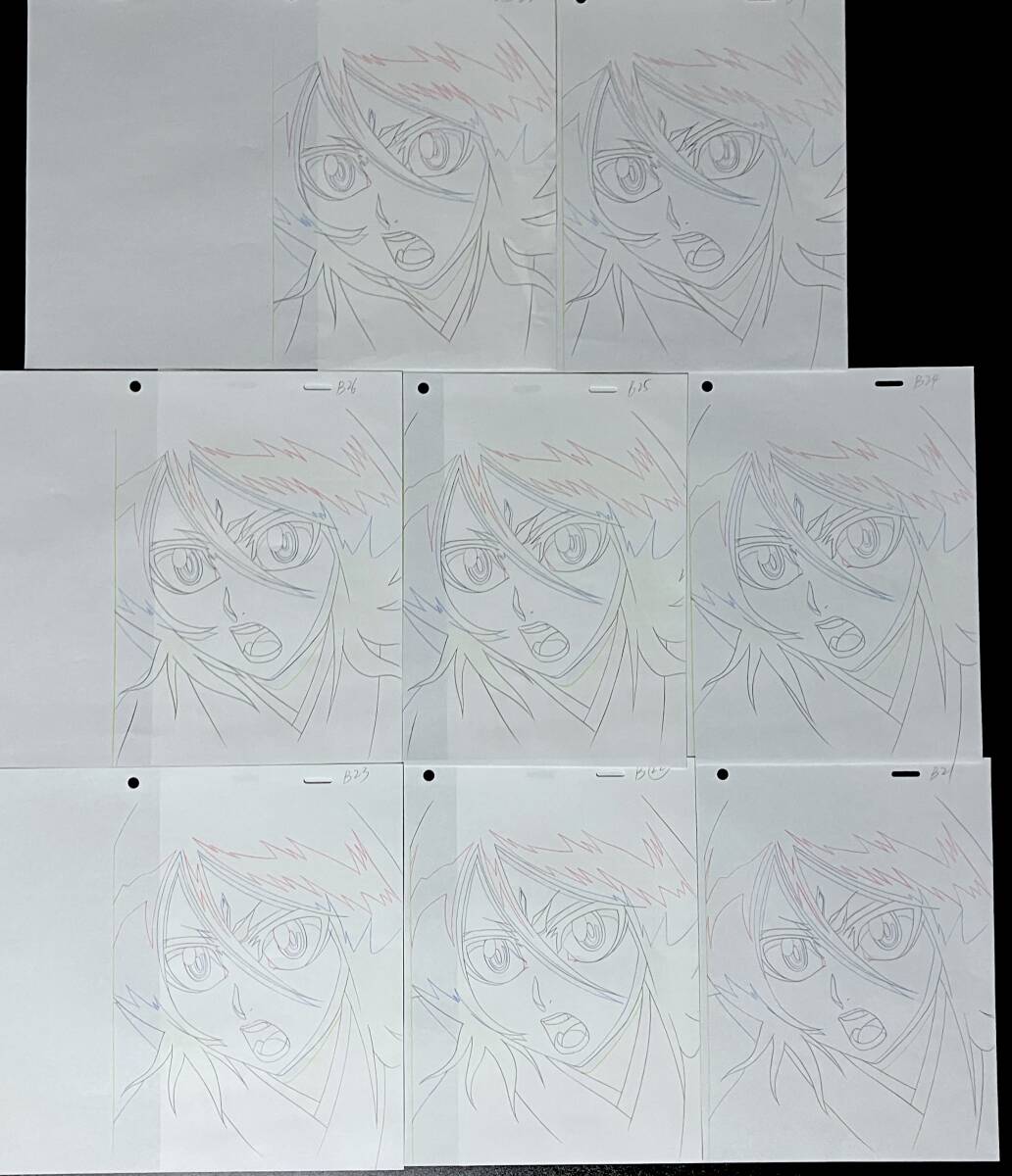 当時実際使用されたものです】貴重 レア 直筆背景画 アニメ 背景美術