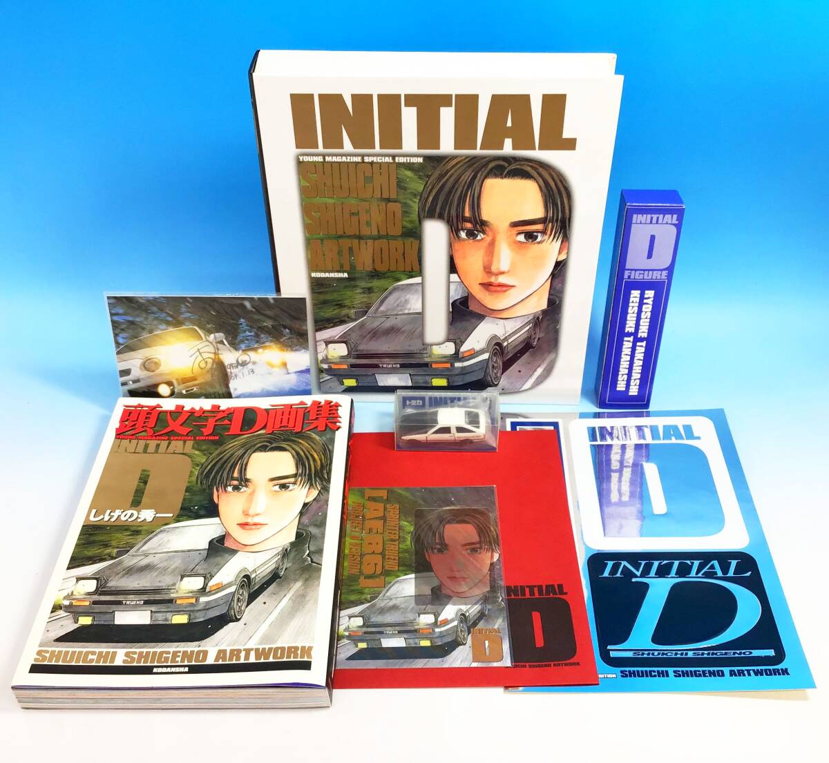 avex】 頭文字D イニシャルD VHSビデオ Vol.1～5 まとめて 未開封品有 